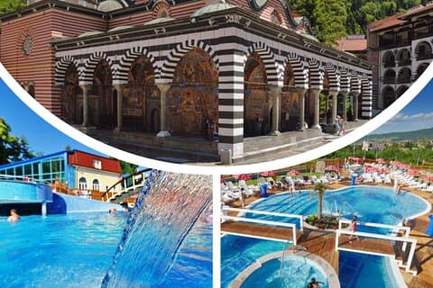 Rila-klosteret og Thermae-heldagstur fra Sofia
