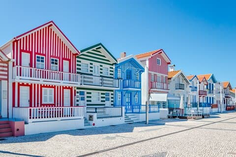 Porto: Aveiro, Costa Nova, Válega Church & Senhor Da Pedra