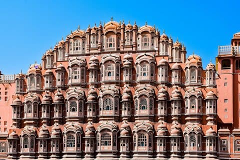 Viaje de 1 día a Jaipur con vuelos comerciales de ambos lados