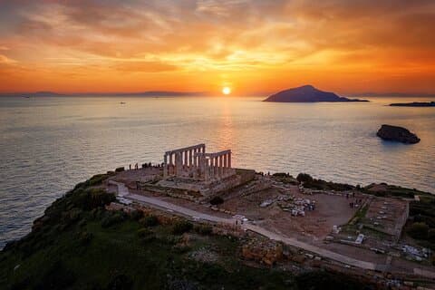 Visite privée de la Riviera d'Athènes au Cap Sounio