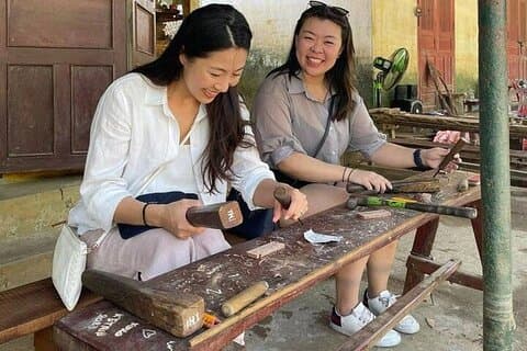 Hoi En dagstur Eco äventyr till Tra Nhieu och Kim Bong Villages