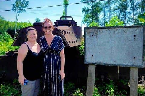 Hue entmilitarisiert Zone mit Vinh-Moc-Tunnel und Khe-Sanh-Kämpfen
