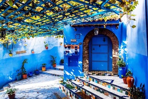 Chefchaouen, the blue city, day trip from Tangier