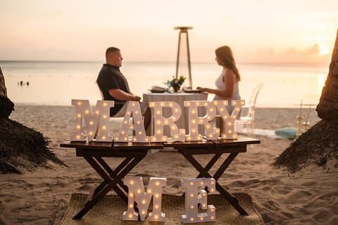 Proposta privata a Roatan con fotografo professionista