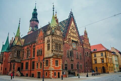 Tour privato di un giorno intero a Wroclaw da Praga