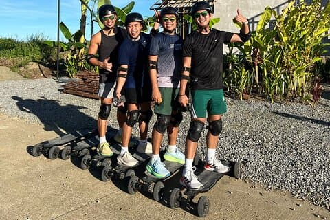 Siargao: 2 hours Sunset eSkate Tour Near Cloud 9, Photos Included