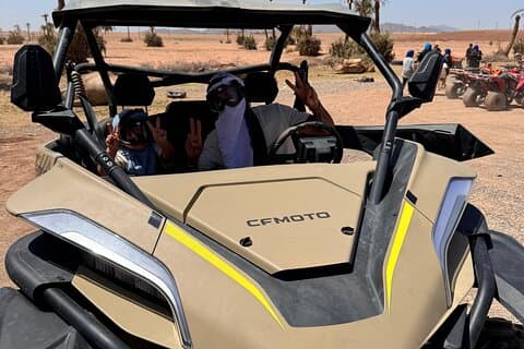 Palmeraie-udflugt: Buggy, te med gratis transport