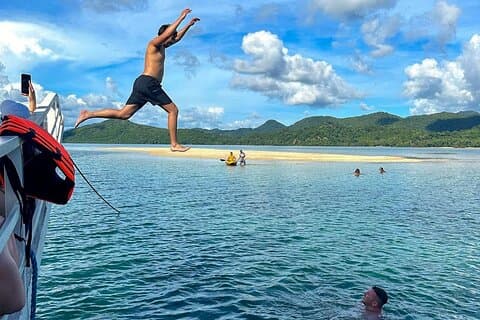 Visite de la mangrove et du banc de sable d'El Nido Palawan, avec déjeuner