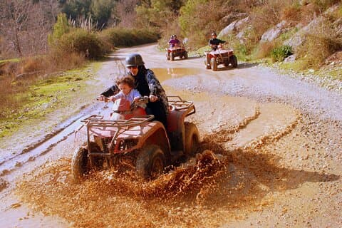 Aventure safari en quad ou en buggy hors route à Alanya
