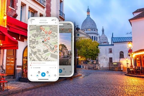 Montmartre Paris Walking Tour med lydguide på din smartphone