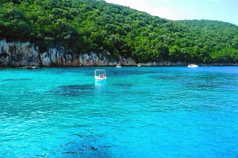 6 Hour Boat Tour from Corfu to Sivota with Barbecue on Board