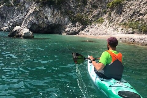 Private Tour Kayaking along Amalfi Coast Half day