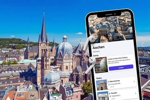 Aachen English Self Guided Audio Tour på din telefon
