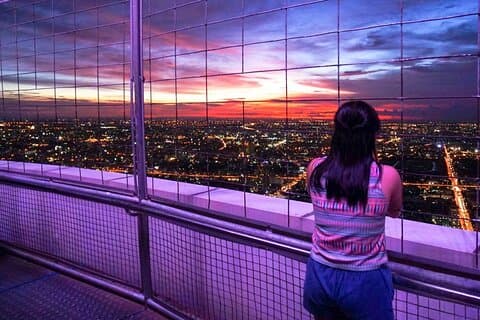 Baiyoke Sky Hotel Observation Deck-ticket met lunch of diner