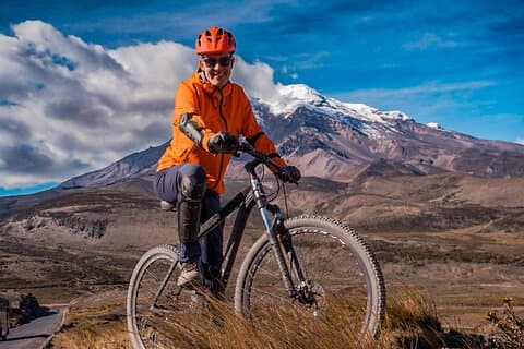 Fietstocht naar de hoogste vulkaan van Ecuador: Chimborazo