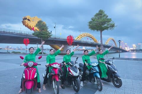 Aventura ecológica en Da Nang con scooter eléctrico y guía personal