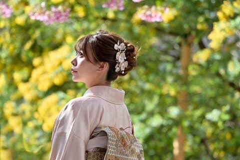 Kimono rental in Asakusa Tokyo