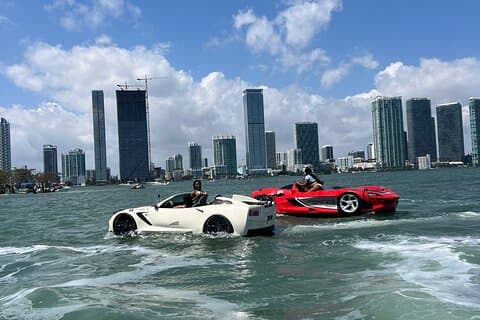 Miami Beach Jetcars och gratis båttur