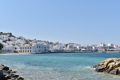 Visite privée de Mykonos – plages cachées, villages et vues sur les îles