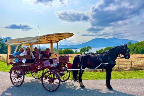 Passeio de carro no Parque Nacional de Killarney