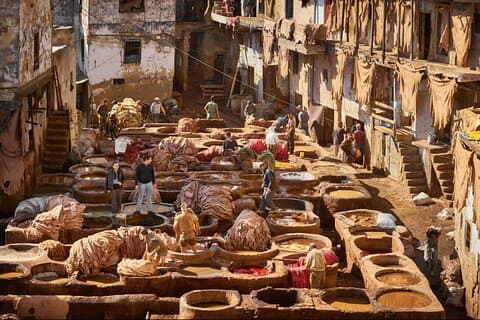 Fez Guidet tur med frokost fra Casablanca