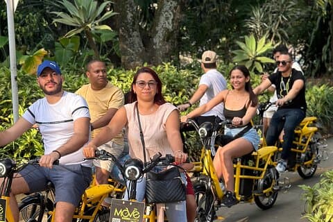 Passeio expresso privado de bicicleta elétrica de uma hora e meia