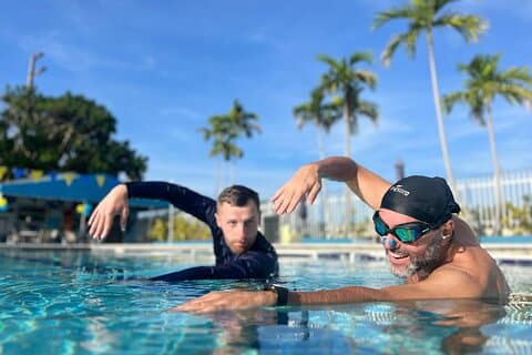 Curso Privado Intensivo de Natación para Adultos en Miami