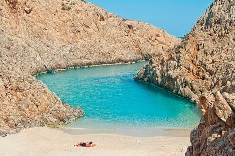Privé boottocht van een halve dag van Chania naar Seitan Limania & More