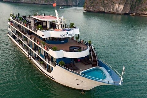 Croisière Rosy (baie d'Ha Long et baie de Lan Ha) 2 jours 1 nuit