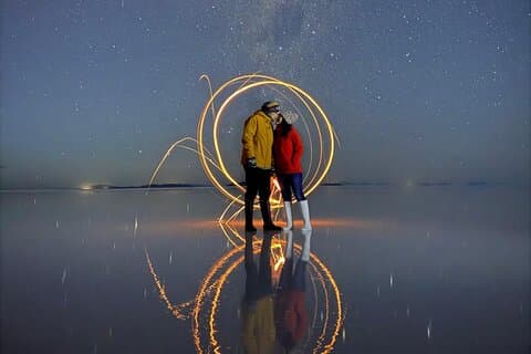Uyuni Salt Flats Starlight & Sunrise Experience