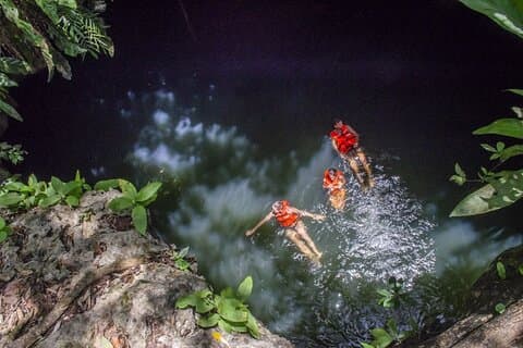 Tour privato in jeep e ATV alla grotta di giada Cenote: All Inclusive