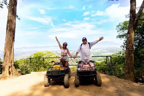 90 minutters ATV-ridning og Big Buddha fra Phuket
