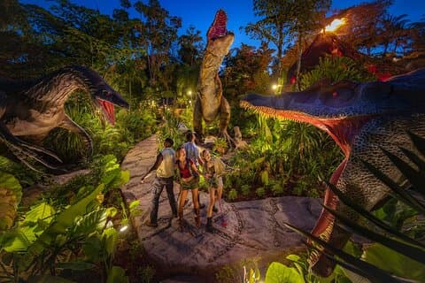 Eksklusiv Jurassic Mini-Golf-billett på Dino Park Phuket