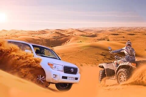 Dubai Red Dunes Safari, Camel Ride & Live BBQ
