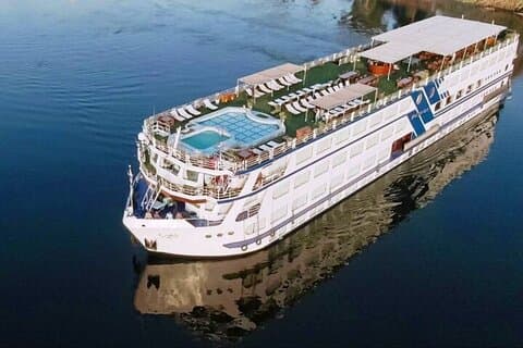 Cruzeiro do Nilo de 3 noites de Aswan para Luxor com balão
