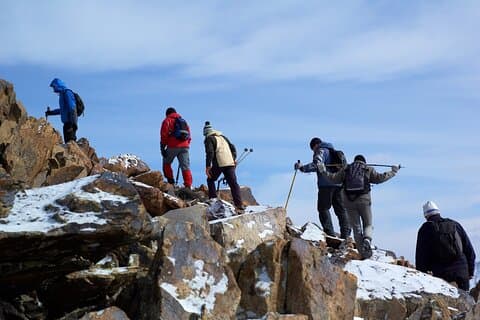 Ruta del Monte Kenia Naro Moru: 4 días