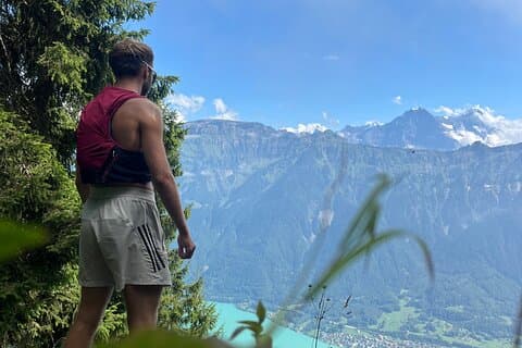 Interlaken: Summit Harder Kulm with a Swiss Athlete