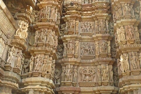 Triangolo d'oro con i templi di Khajuraho
