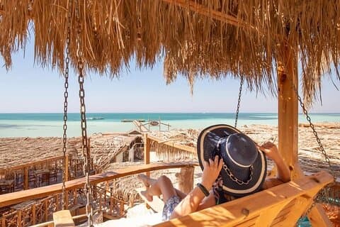 Passeio de ilha em ilha em Orange Bay e Giftun em Hurghada