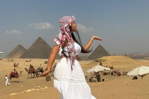 Visite privée VIP Pyramides, Grand Musée Egyptien Et Shopping