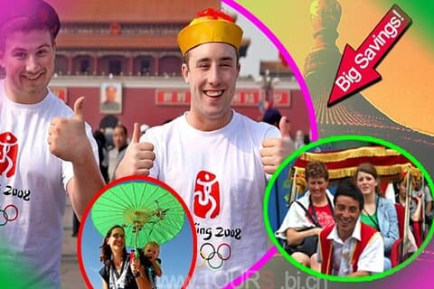 [5 dagar] Huvudstaden Peking 2 nätter + Moderna Shanghai 2 nätter Med höghastighetståg
