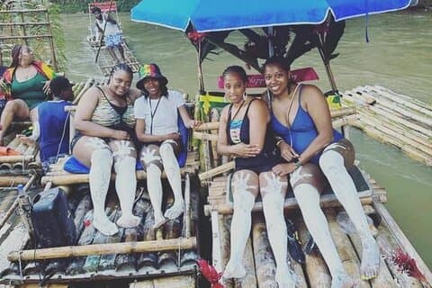 Jamaica Bamboo River Forsränning erfarenhet med kalksten Massage