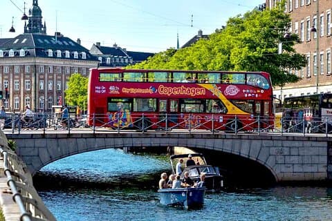 Copenhagen Hop On Hop Off Bus Tour