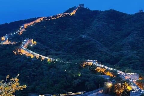 Nachttour naar Beijing Gubei Waterstad met Simatai Chinese Muur