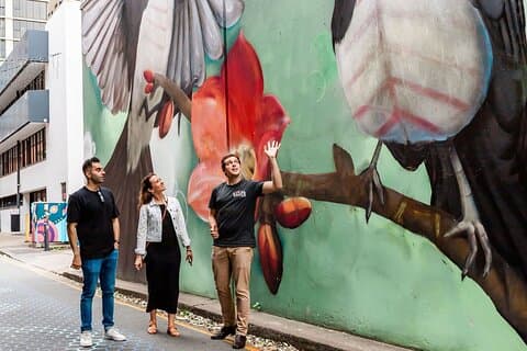 Recorrido por los pequeños bares y el arte callejero de Brisbane