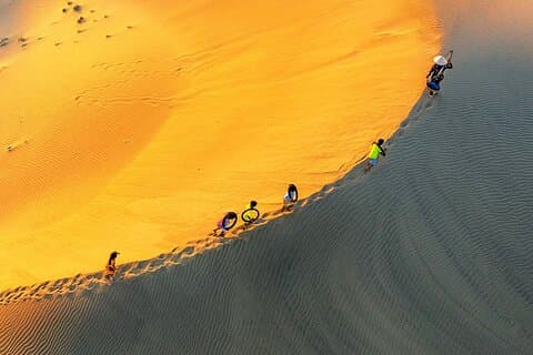 Découvrez les superbes dunes de sable de Mui Ne au coucher du soleil depuis Ho Chi Minh