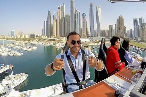 Billets pour le dîner dans le ciel de Dubaï