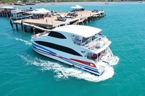 Traslado de ônibus e catamarã de Koh Chang para Bangkok