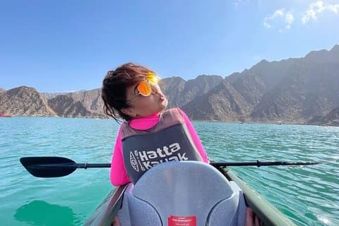 Hatta Mountain Tour med ridning och lunch i privat bil