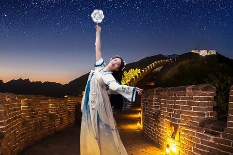 BusDa : bagliore crepuscolare al Mutianyu GreatWall Bus serale con biglietto
